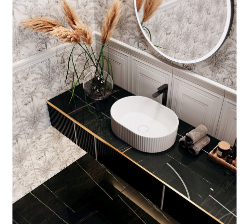 Раковина Kerama Marazzi Vento 50 см накладная белая (VE.wb.50\WHT) Раковина Kerama Marazzi Vento 50 см накладная белая (VE.wb.50\WHT)