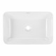 Раковина Kerama Marazzi Plaza 55 см накладная белая (PLR.wb.55)