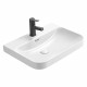 Комплект тумба с раковиной Comforty Мансанильо 60 см подвесная белая матовая (CF19595BX-60)
