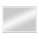 Зеркало с подсветкой прямоугольное 80х60 см в раме черной с сенсорным включением Continent Viseu (ЗЛП2419)
