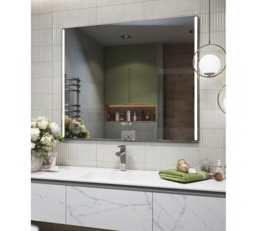 Зеркало с подсветкой прямоугольное 120х100 см бесконтактный сенсор Vigo Touch Luxe (291) Зеркало с подсветкой прямоугольное 120х100 см бесконтактный сенсор Vigo Touch Luxe (291)