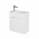 Тумба под раковину Kerama Marazzi Lato 50 см подвесная белая (LAT.50.1\WHT)