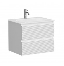 Тумба под раковину Sancos Folk 60 см подвесная bianco (FL60W)