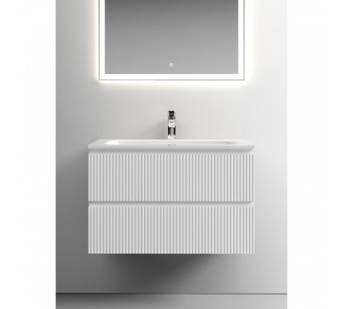 Тумба под раковину Sancos Snob 80 см подвесная bianco (SNT80W) Тумба под раковину Sancos Snob 80 см подвесная bianco (SNT80W)