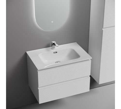 Тумба под раковину Sancos Folk 70 см подвесная bianco (FL70W) Тумба под раковину Sancos Folk 70 см подвесная bianco (FL70W)