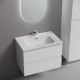 Тумба под раковину Sancos Folk 70 см подвесная bianco (FL70W)