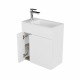 Тумба под раковину Kerama Marazzi Lato 50 см подвесная белая (LAT.50.1\WHT)