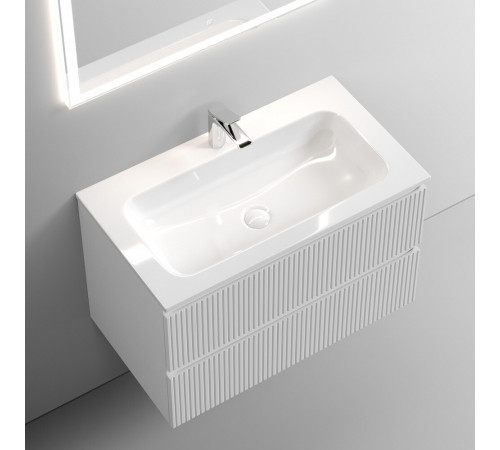 Тумба под раковину Sancos Snob 80 см подвесная bianco (SNT80W) Тумба под раковину Sancos Snob 80 см подвесная bianco (SNT80W)
