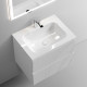 Тумба под раковину Sancos Snob 60 см подвесная bianco (SNT60W)