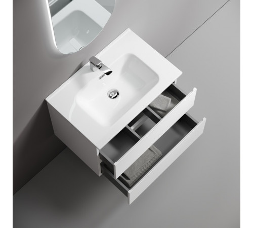 Тумба под раковину Sancos Folk 70 см подвесная bianco (FL70W) Тумба под раковину Sancos Folk 70 см подвесная bianco (FL70W)