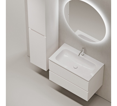 Тумба под раковину Sancos Folk 80 см подвесная bianco (FL80W) Тумба под раковину Sancos Folk 80 см подвесная bianco (FL80W)