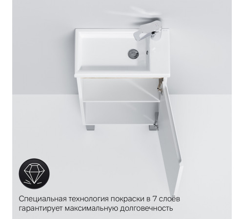 Тумба под раковину AM.PM X-Joy 45 см напольная дерево/белая (M85AFSX0451WG) Тумба под раковину AM.PM X-Joy 45 см напольная дерево/белая (M85AFSX0451WG)