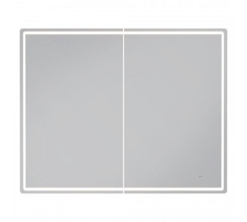 Зеркальный шкаф Vigo Geometry Classic 100х79х17 см с подсветкой белый Зеркальный шкаф Vigo Geometry Classic 100х79х17 см с подсветкой белый