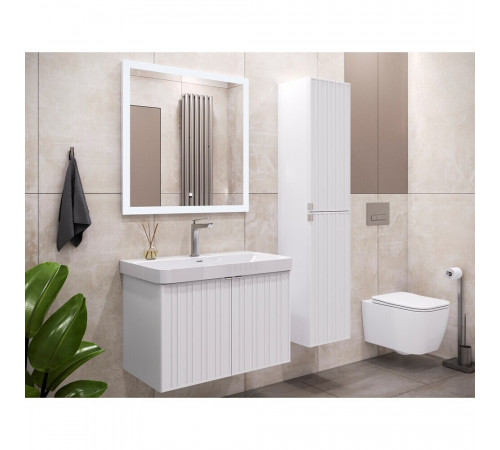 Пенал Comforty Мансанильо 35 см подвесной белый матовый Пенал Comforty Мансанильо 35 см подвесной белый матовый