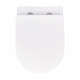 Унитаз подвесной Corsa Deco KX Rimless безободковый с сиденьем дюропласт микролифт (WHKX500RS)