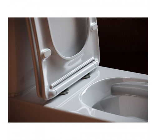 Унитаз-компакт Ceramicanova Alfa Rimless безободковый с универсальным выпуском с сиденьем дюропласт микролифт белый (CN9002) Унитаз-компакт Ceramicanova Alfa Rimless безободковый с универсальным выпуском с сиденьем дюропласт микролифт белый (CN9002)