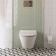 Унитаз подвесной Kerama Marazzi Plaza Modern безободковый без сиденья (PLMR.wc.02)