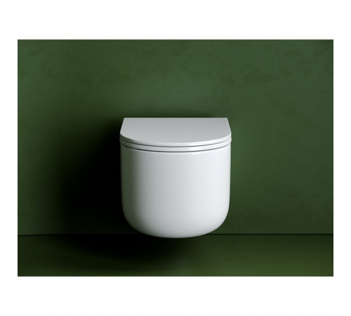 Унитаз подвесной Ceramicanova Ulma безободковый с сиденьем дюропласт микролифт смыв торнадо (CN4006T) Унитаз подвесной Ceramicanova Ulma безободковый с сиденьем дюропласт микролифт смыв торнадо (CN4006T)
