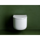 Унитаз подвесной Ceramicanova Ulma безободковый с сиденьем дюропласт микролифт смыв торнадо (CN4006T)