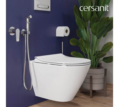 Унитаз подвесной Cersanit City Smart безободковый с сиденьем дюропласт микролифт (64822) Унитаз подвесной Cersanit City Smart безободковый с сиденьем дюропласт микролифт (64822)