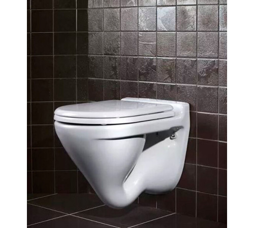 Унитаз подвесной Sanita Luxe Аттика с сиденьем дюропласт микролифт (WC.WH/Attica/DM/WHT.G/S1) Унитаз подвесной Sanita Luxe Аттика с сиденьем дюропласт микролифт (WC.WH/Attica/DM/WHT.G/S1)
