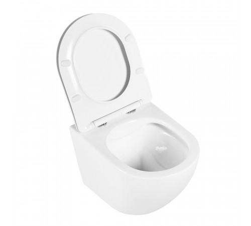 Унитаз подвесной BelBagno Uno безободковый с сиденьем дюропласт микролифт (BB3105CHR/SC) Унитаз подвесной BelBagno Uno безободковый с сиденьем дюропласт микролифт (BB3105CHR/SC)