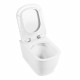 Унитаз подвесной BelBagno Prado безободковый с сиденьем дюропласт микролифт (BB10150CH/BB10150SC)