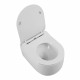 Унитаз подвесной BelBagno Soft-Tor безободковый с сиденьем дюропласт микролифт смыв торнадо (BB084CH-TOR/BB2034SC)