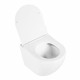 Унитаз подвесной BelBagno Uno безободковый с сиденьем дюропласт микролифт (BB3105CHR/SC)