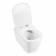 Унитаз подвесной BelBagno Prado безободковый с сиденьем дюропласт микролифт (BB10150CH/BB10150SC)