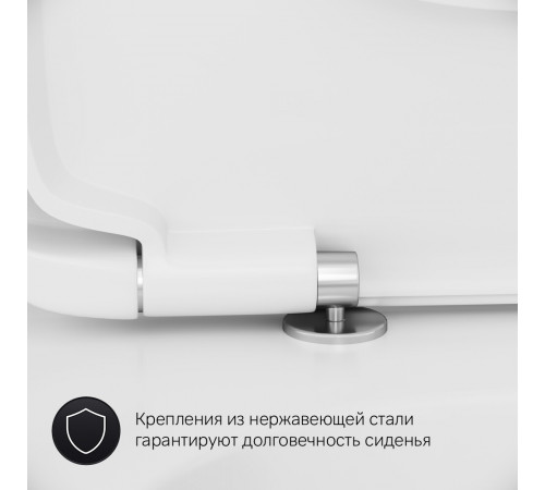Унитаз-компакт AM.PM Inspire безободковый с универсальным выпуском без сиденья белый (C508607WH) Унитаз-компакт AM.PM Inspire безободковый с универсальным выпуском без сиденья белый (C508607WH)