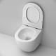 Унитаз подвесной AM.PM Like безободковый с сиденьем дюропласт микролифт (C801900SC)