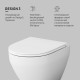 Унитаз подвесной AM.PM Spirit 2.0 безободковый с сиденьем дюропласт микролифт (C701700SC)