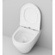Унитаз подвесной AM.PM Spirit 2.0 безободковый без сиденья (C701700WH)