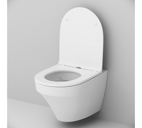 Унитаз подвесной AM.PM Inspire FlashClean безободковый без сиденья (C501700WH) Унитаз подвесной AM.PM Inspire FlashClean безободковый без сиденья (C501700WH)