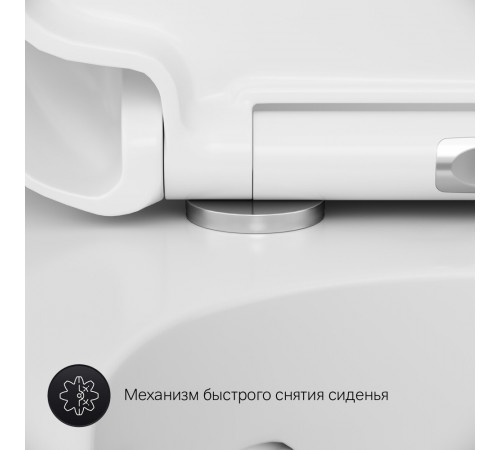 Унитаз подвесной AM.PM Sensation FlashClean безободковый без сиденья (C301700WH) Унитаз подвесной AM.PM Sensation FlashClean безободковый без сиденья (C301700WH)