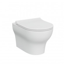 Унитаз подвесной Vitra Zentrum Round безободковый без сиденья (7786B003-0075)