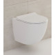 Унитаз подвесной Vitra Sento безободковый без сиденья (7748B003-0075)