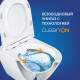 Комплект инсталляции Cersanit Link Pro с унитазом Crea Square Clean On и сиденьем дюропласт микролифт быстросъем (63997)
