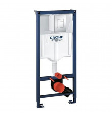 Инсталляция Grohe Rapid SL для подвесного унитаза с кнопкой хром (38772001)