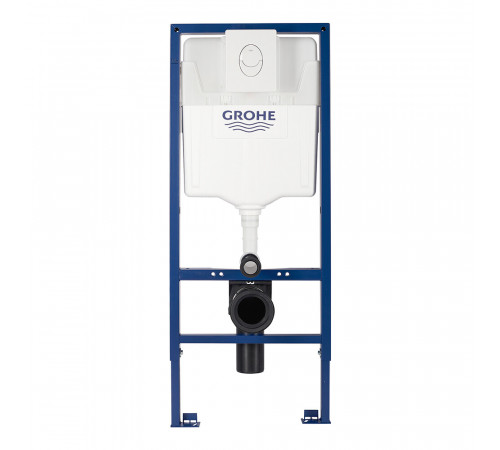Инсталляция Grohe Rapid SL для подвесного унитаза с кнопкой альпин белый (38722001) Инсталляция Grohe Rapid SL для подвесного унитаза с кнопкой альпин белый (38722001)