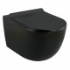Комплект инсталляции Berges с унитазом Lavelly Classic Black с кнопкой хром и сиденьем дюропласт микролифт быстросъем
