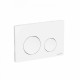 Клавиша смыва для инсталляций Ceramicanova Balance Circle белая глянцевая (CN12-001W)