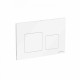 Клавиша смыва для инсталляций Ceramicanova Balance Square белая глянцевая (CN12-002W)