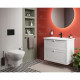 Клавиша смыва для инсталляций Vitra Root Round черная матовая (740-2211)
