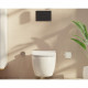 Клавиша смыва для инсталляций Vitra Root Round черная матовая (740-2211)