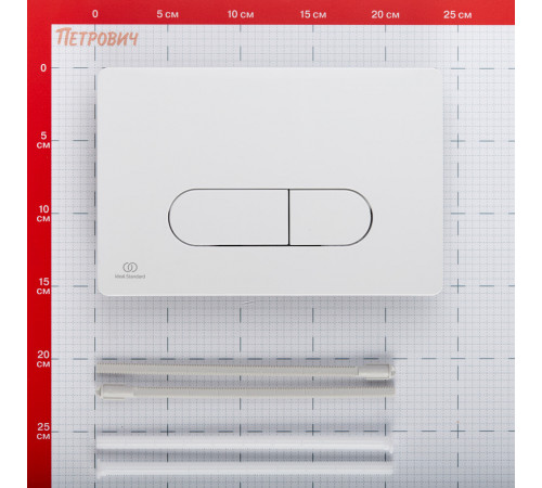 Клавиша смыва для инсталляций Ideal Standard Prosys Oleas белая (R0115AC) Клавиша смыва для инсталляций Ideal Standard Prosys Oleas белая (R0115AC)