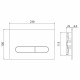 Клавиша смыва для инсталляций BelBagno Prospero хром (BB005-PR-CHROME)