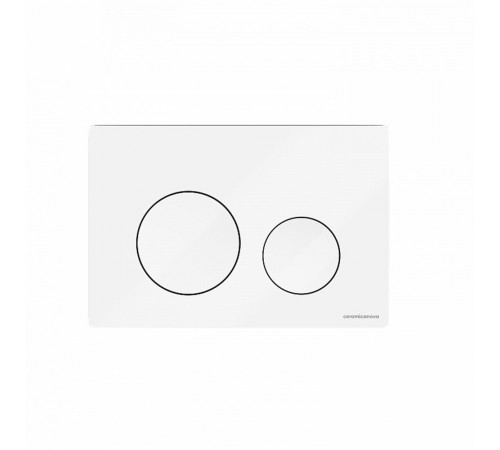 Клавиша смыва для инсталляций Ceramicanova Balance Circle белая глянцевая (CN12-001W) Клавиша смыва для инсталляций Ceramicanova Balance Circle белая глянцевая (CN12-001W)