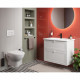 Клавиша смыва для инсталляций Vitra Root Round белая (740-2200)